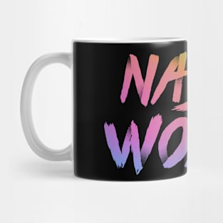 Nasty Woman Rainbow Mug